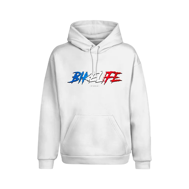 Sweat Personnalisé BIKELIFE Blanc