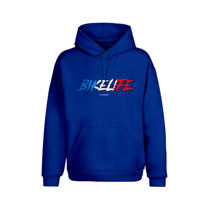 Sweat Personnalisé BIKELIFE Bleu