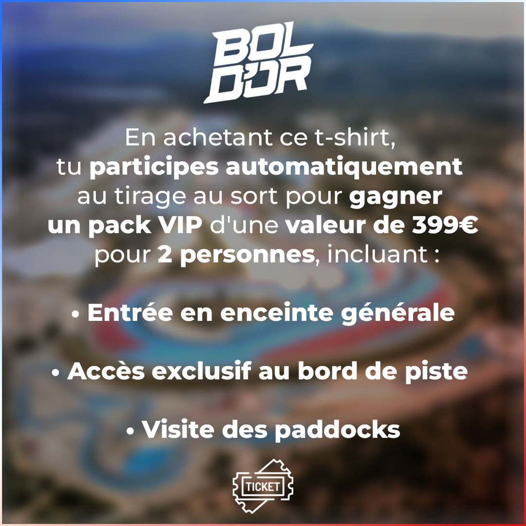 T-shirt BIKELIFE Bol d'Or 2025